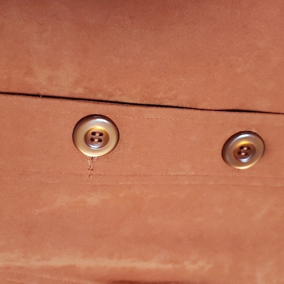 Christopher and banks lightweight jacket, rust orange, over shirt, Sz Small - Picture 4 of 8